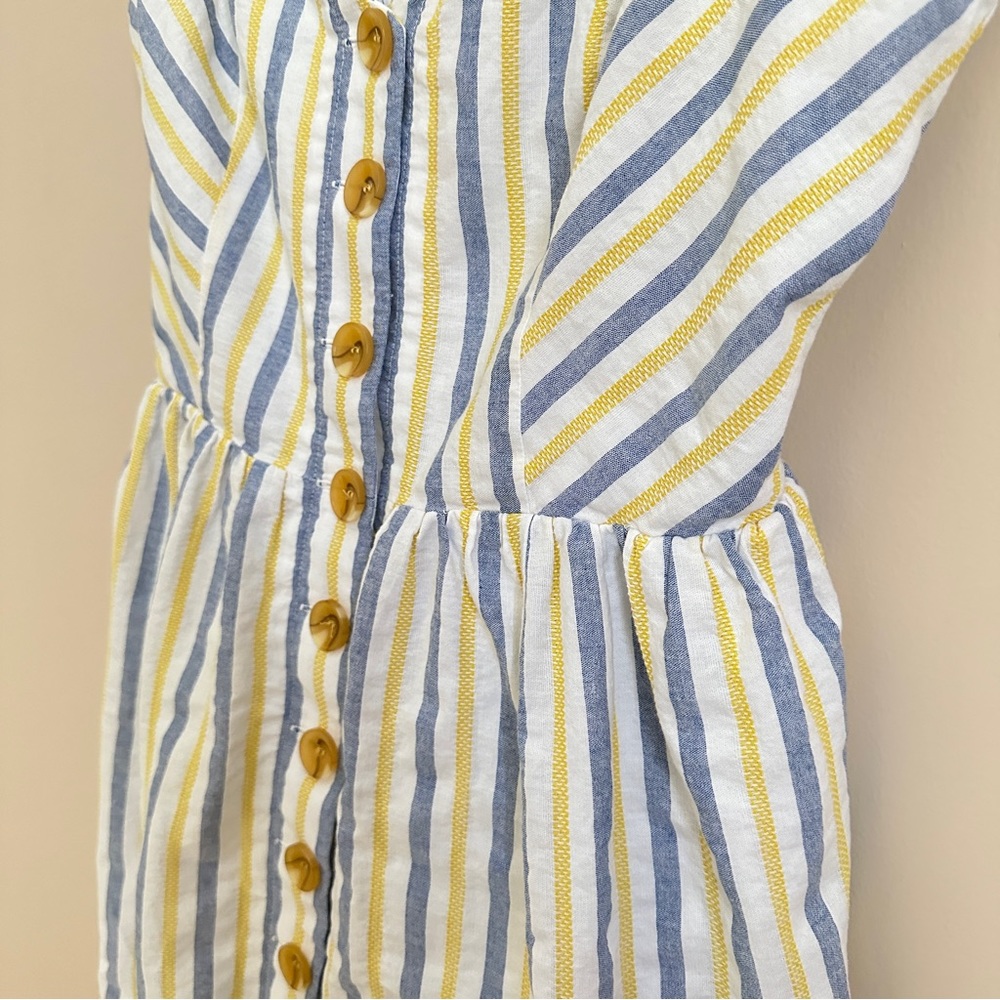 Vince Camuto Sleeveless Stripe Midi Dress Size 14 - Picture 7 of 11